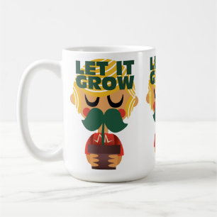 Moustache Growth Adventure Coffee Mug