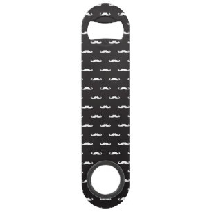 Moustache hipster pattern