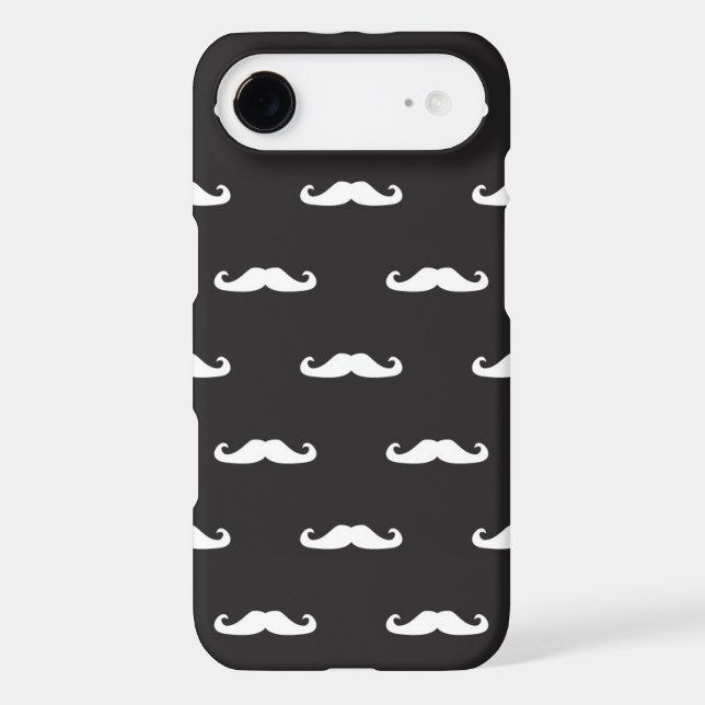 Moustache hipster pattern Case-Mate iPhone case (Back)