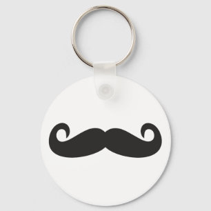 Moustache Key Ring