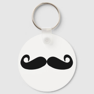 Moustache Keychain
