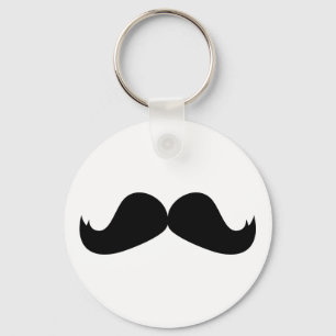 Moustache Keychain