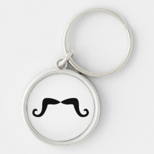 Moustache Keychain