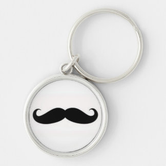 moustache keychain