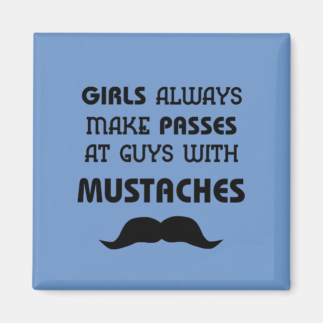 Moustache Magnet (Front)