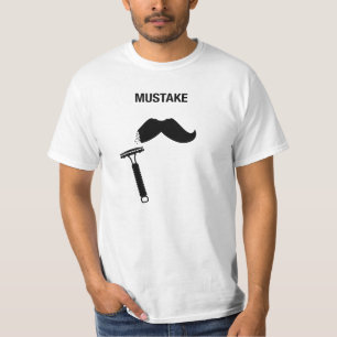 Moustache Mistake DE Safety Razor - Light Tee
