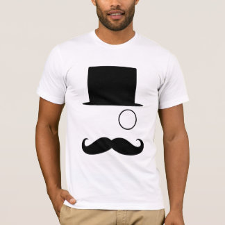 Moustache Monocle & TopHat T-Shirt
