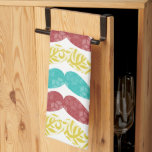 Moustache  Mr. Hipster Vintage Retro Tea Towel<br><div class="desc">Moustache  Mr. Hipster Vintage Retro</div>