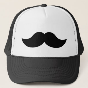Moustache 'Mr Pringles' Trucker Hat