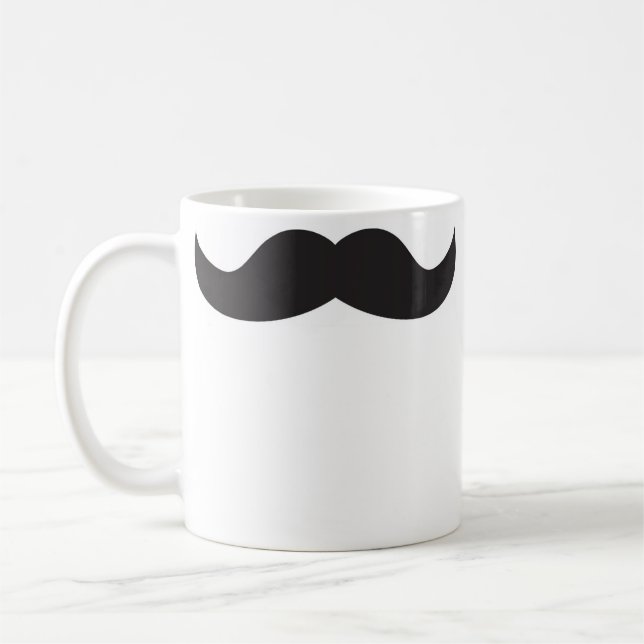 Moustache Mug (Left)
