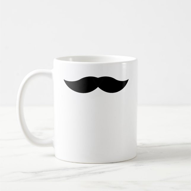 Moustache Mug (Left)
