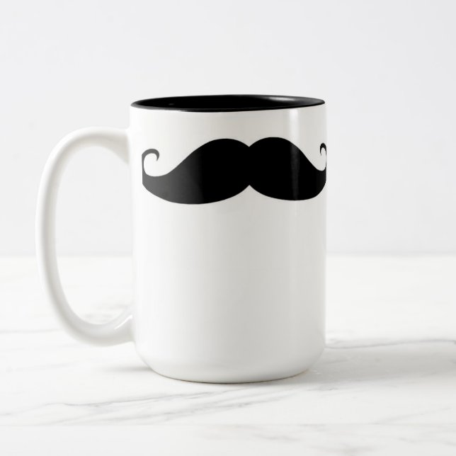 Moustache mug (Left)