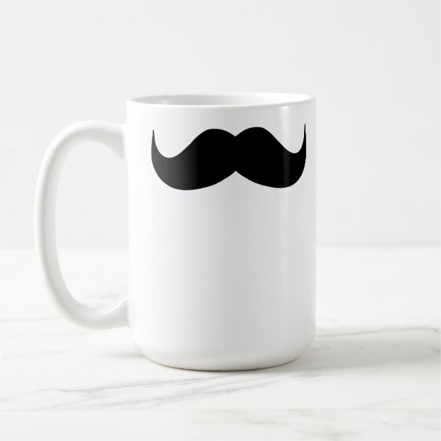 Moustache Mug (Left)