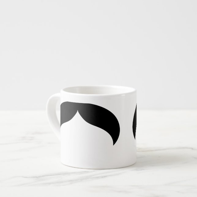 Moustache Mug (Front Left)