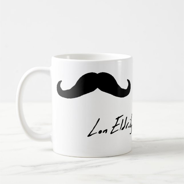 Moustache Mug (Left)