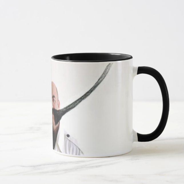 moustache mug. mug (Right)