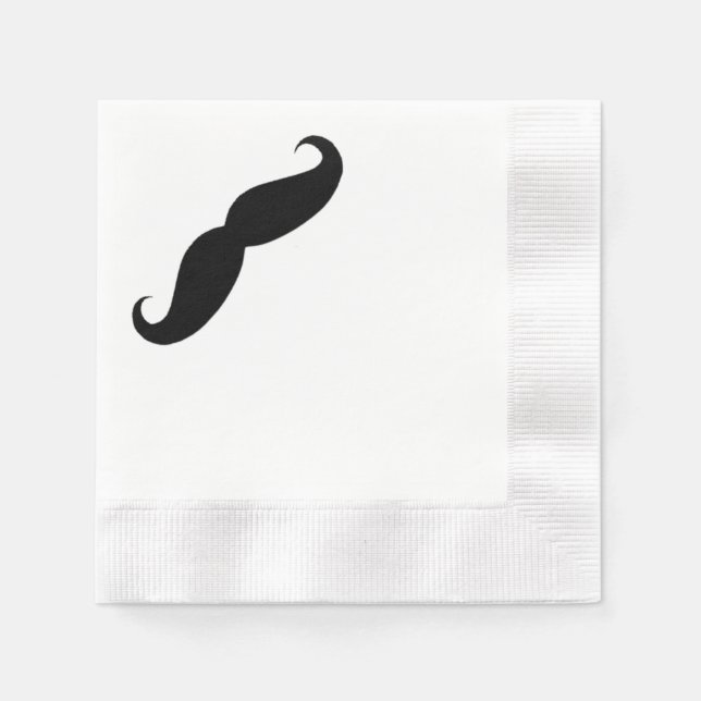 Moustache Napkins (Front)