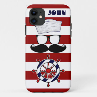 Moustache Nautical iPhone 5 Case