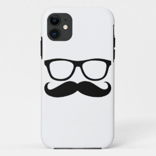 Moustache Nerd iPhone 11 Case