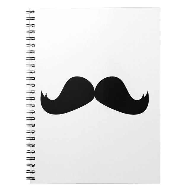 Moustache Notebook (Front)