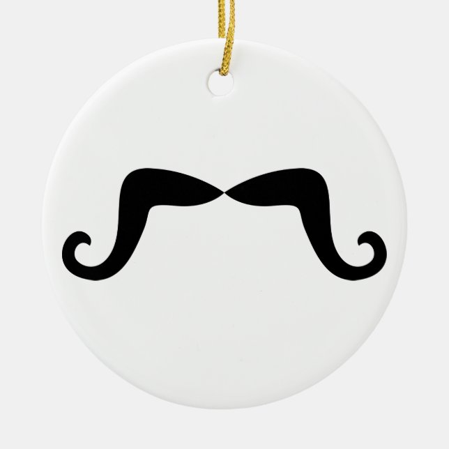 Moustache Ornament (Front)