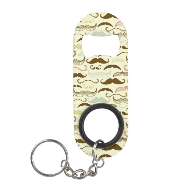 Moustache pattern, retro style 4 (Front)