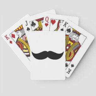 Moustache Playing Cards