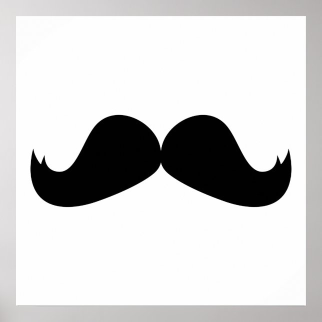 Moustache Poster (Front)