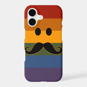 Moustache Pride phone cases