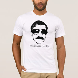 Moustache Ride. T-Shirt