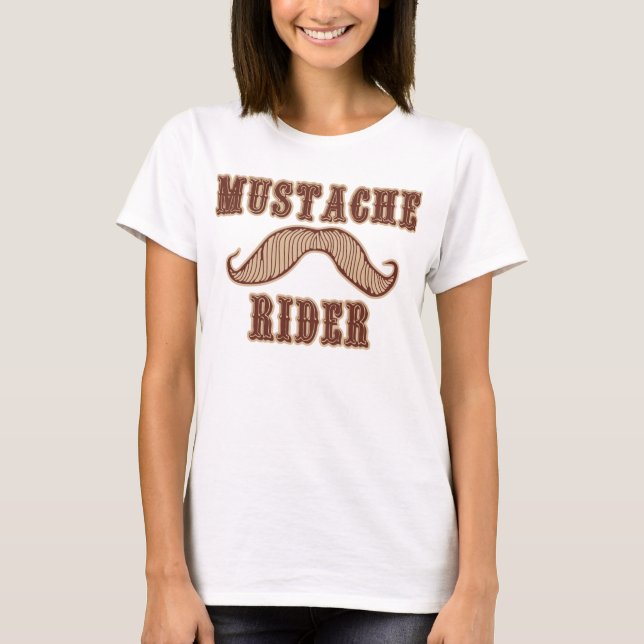 Moustache Rider T-Shirt (Front)