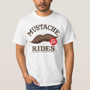 Moustache Rides T-Shirt