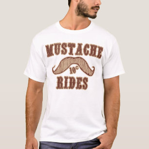 Moustache Rides T-Shirt