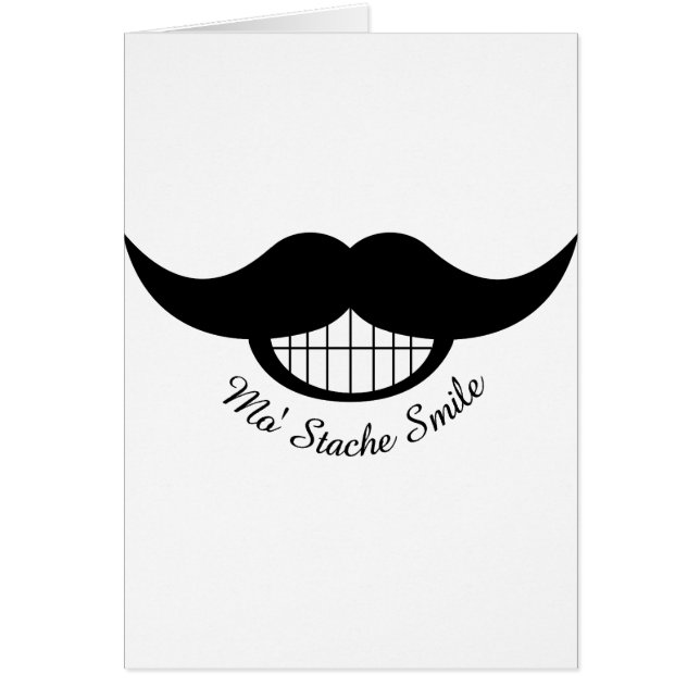 Moustache Smile (Front)