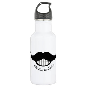 Moustache Smile 532 Ml Water Bottle