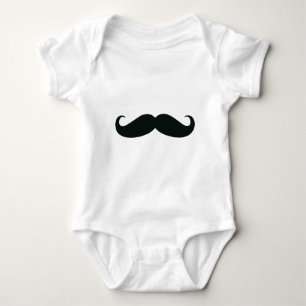 Moustache Stache Baby Bodysuit