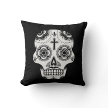 Moustache sugar skull