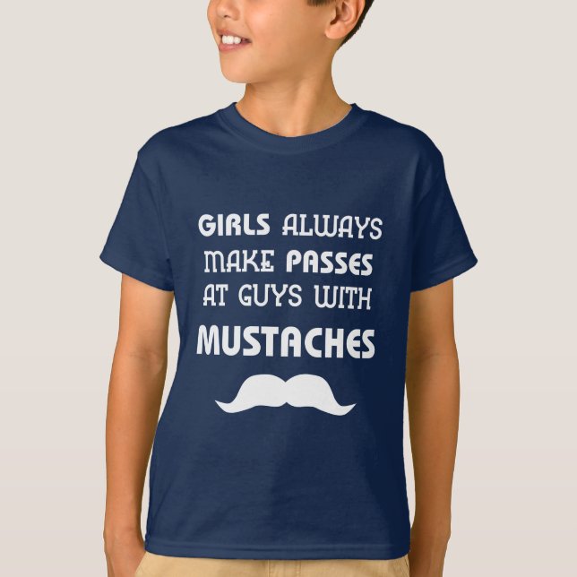 Moustache T-Shirt (Front)