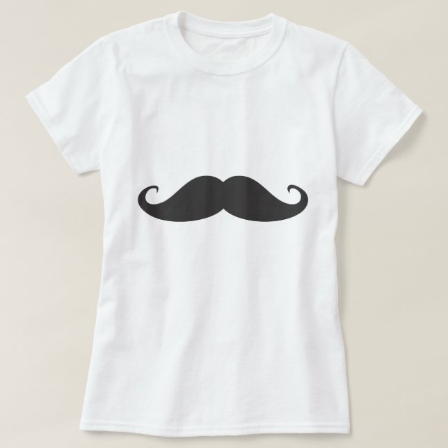 Moustache T-Shirt (Design Front)