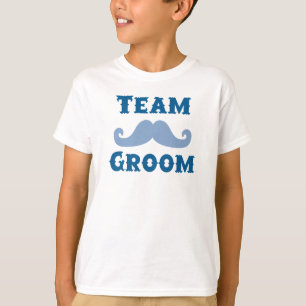 Moustache Team Groom T-Shirt