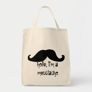 Moustache Tote Bag