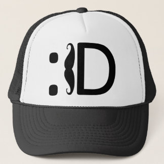 - Moustache Trucker Hat
