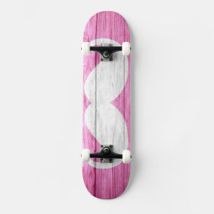 Moustache Vintage Wood #2 Skateboard