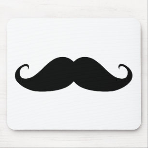 Moustache You Why? Mouse Pad