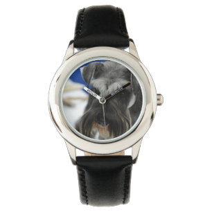 Moustached Schnauzer Watch