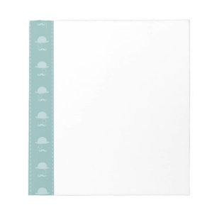 Moustaches and Hats Notepad
