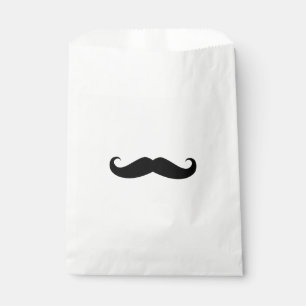 Moustaches Favour Bag
