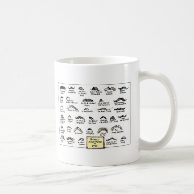 Moustaches Mug (Right)