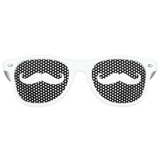 Moustaches Retro Sunglasses (Front)