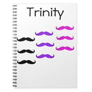 moustache'stache notebook